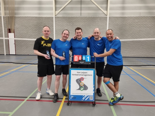 BC Shot nieuws: BC Shot Mannen 1 wint met 7-1 en wordt kampioen!